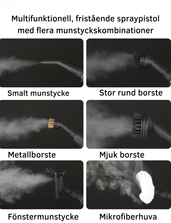 SteamMaster Pro 105°C - Stoomreiniger 3 BAR
