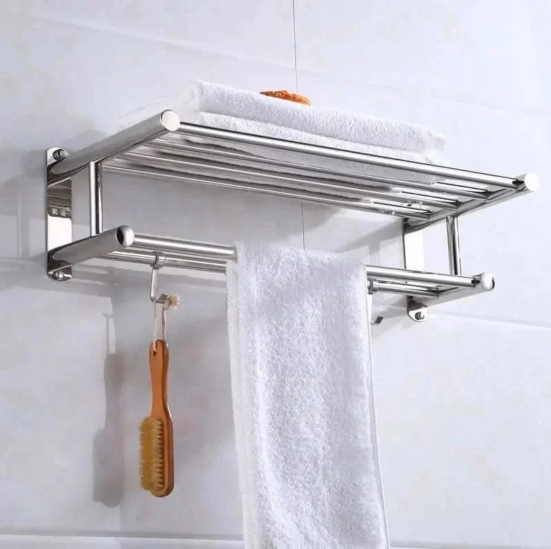 STEELRACK – RVS Handdoekhouder Ruimtebesparend & Stijlvol