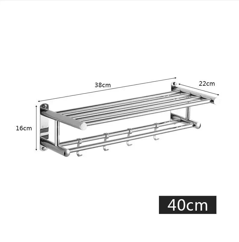 STEELRACK – RVS Handdoekhouder Ruimtebesparend & Stijlvol