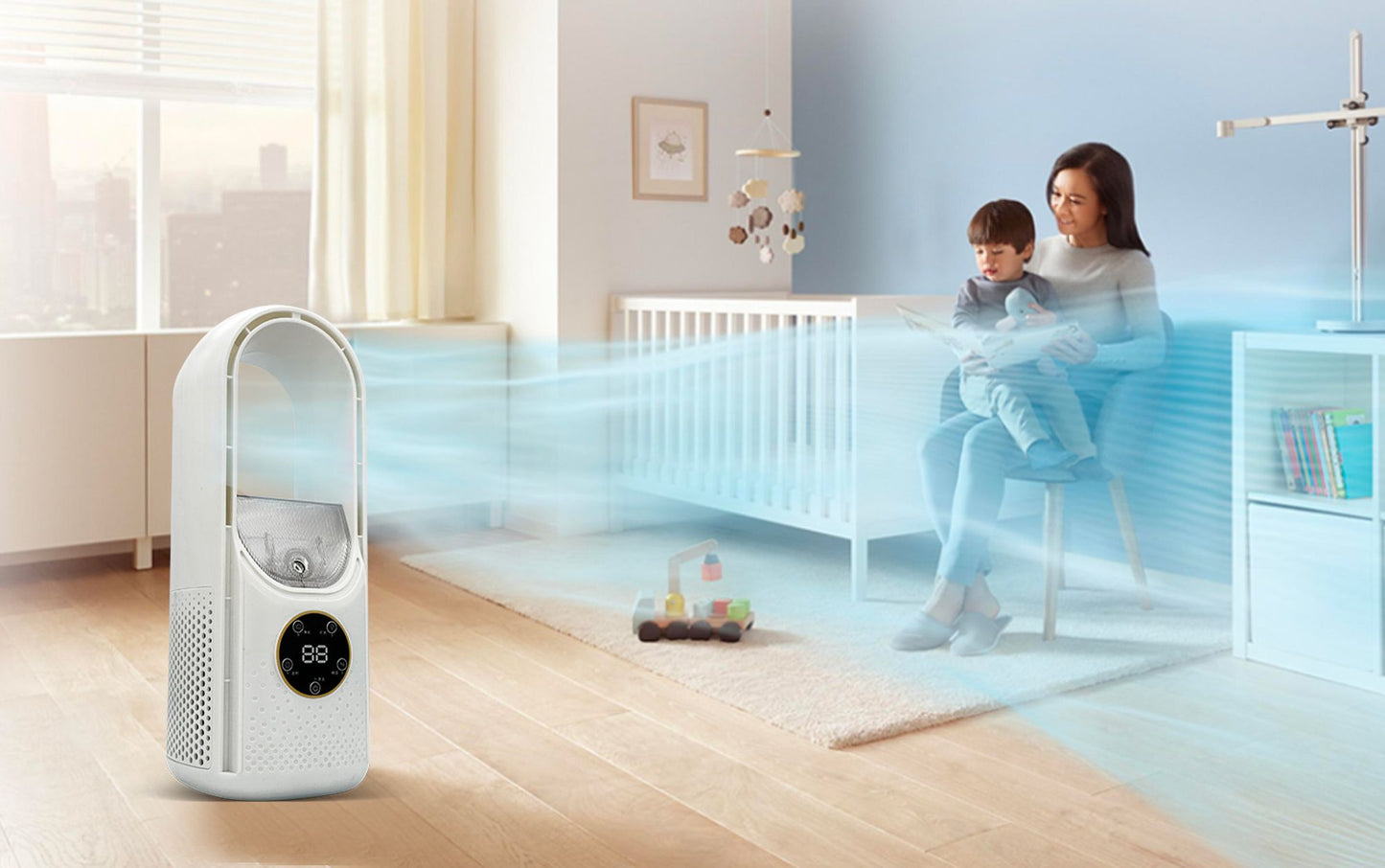 Stille Draagbare Airconditioner Zonder Afvoer