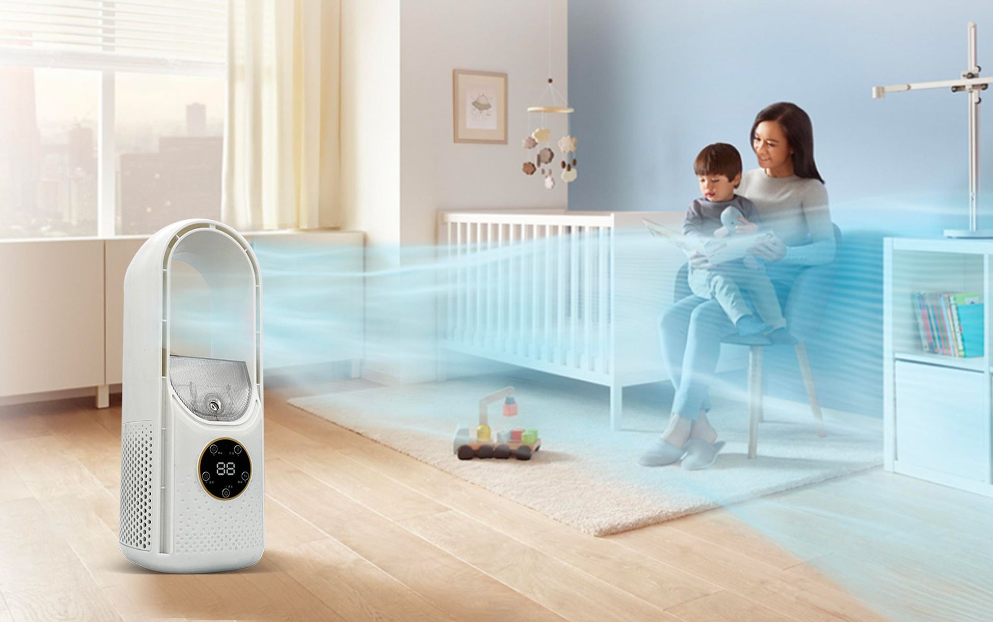 Stille Draagbare Airconditioner Zonder Afvoer