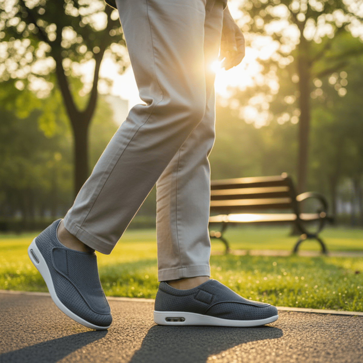 SWELLCOMFORT – Diabetesschoenen met Geheugenfoam en Zero-Drop Ontwerp
