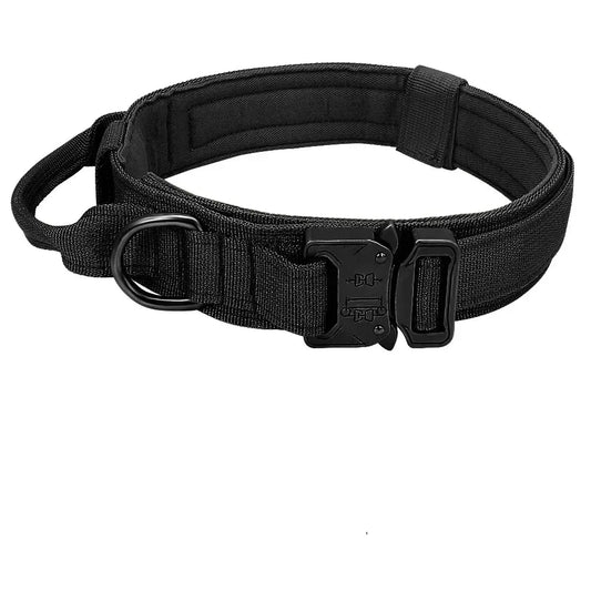 Tactische Hondenhalsband Militaire Kwaliteit met Controlegreep