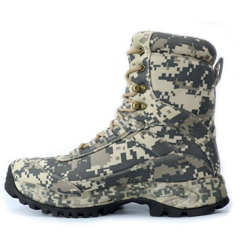 Tactische waterafstotende wandelschoenen met camouflagedruk voor heren