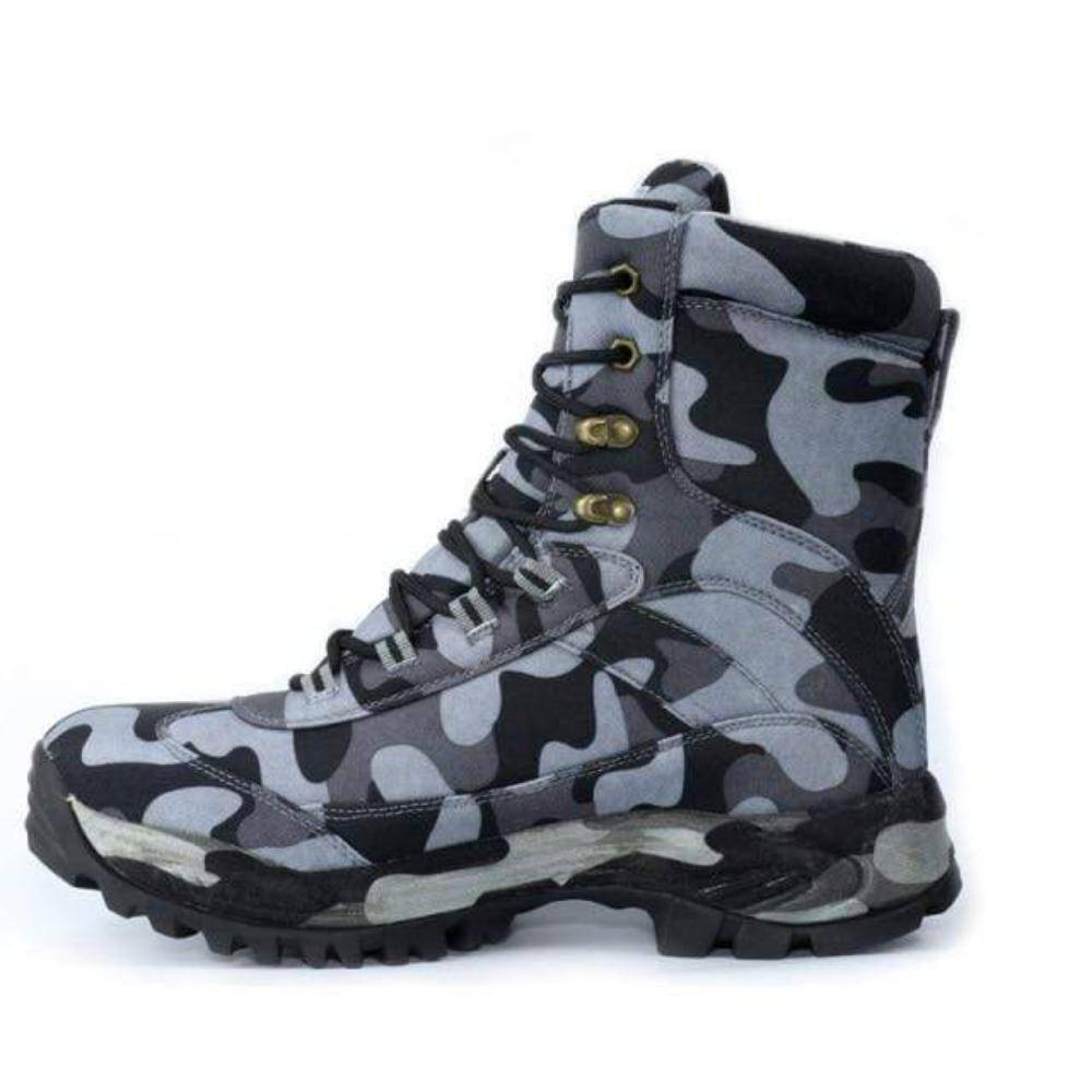 Tactische waterafstotende wandelschoenen met camouflagedruk voor heren