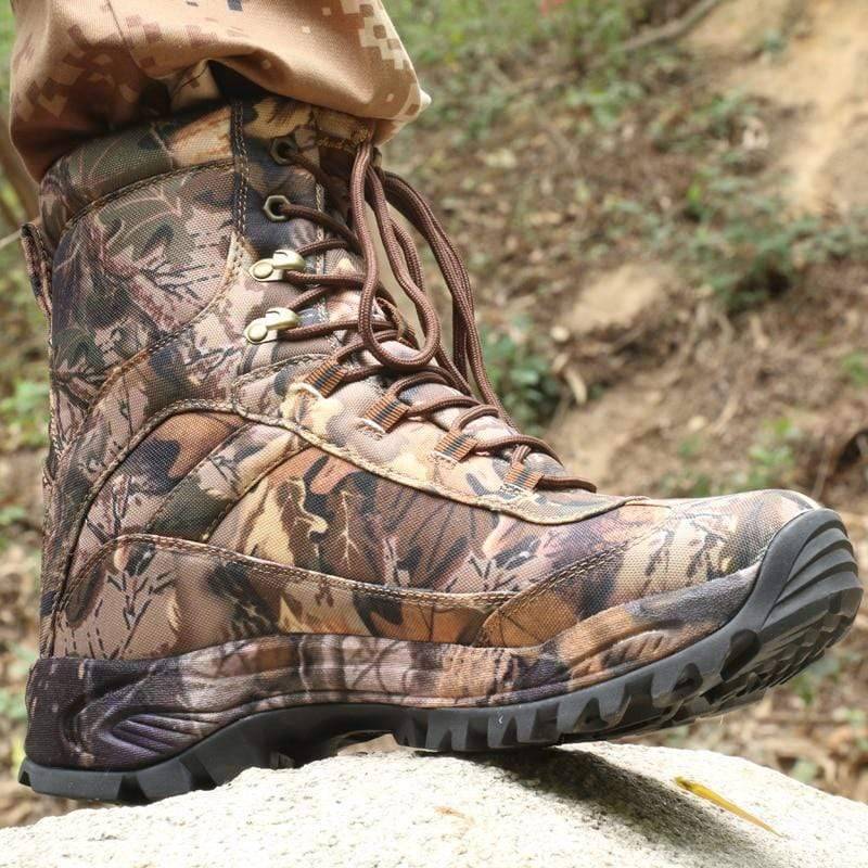 Tactische waterafstotende wandelschoenen met camouflagedruk voor heren