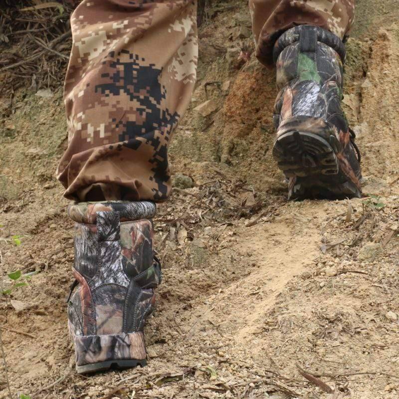 Tactische waterafstotende wandelschoenen met camouflagedruk voor heren