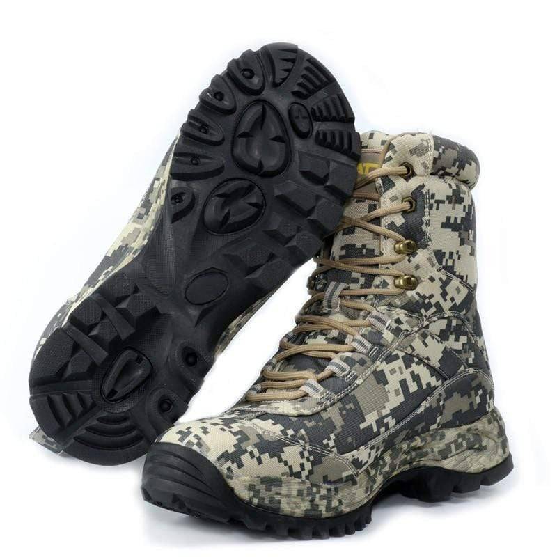 Tactische waterafstotende wandelschoenen met camouflagedruk voor heren