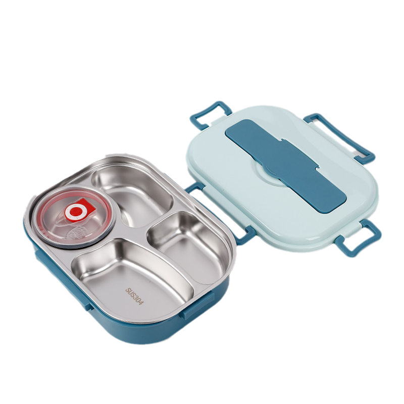 Thermische bento-lunchbox met vakken