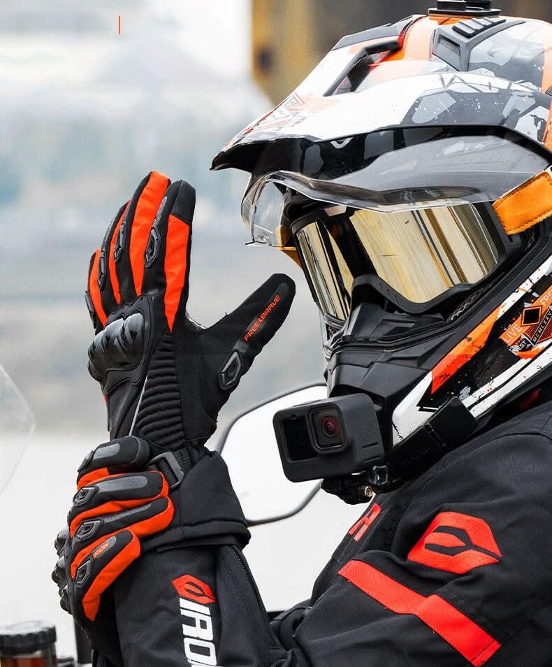 THERMO GRIP – Waterdichte, geïsoleerde motorhandschoenen voor winterritten