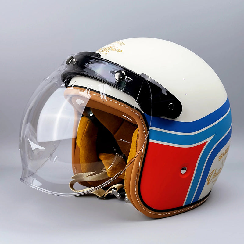Tijdloze Motorhelm - DOT en ECE Goedgekeurd