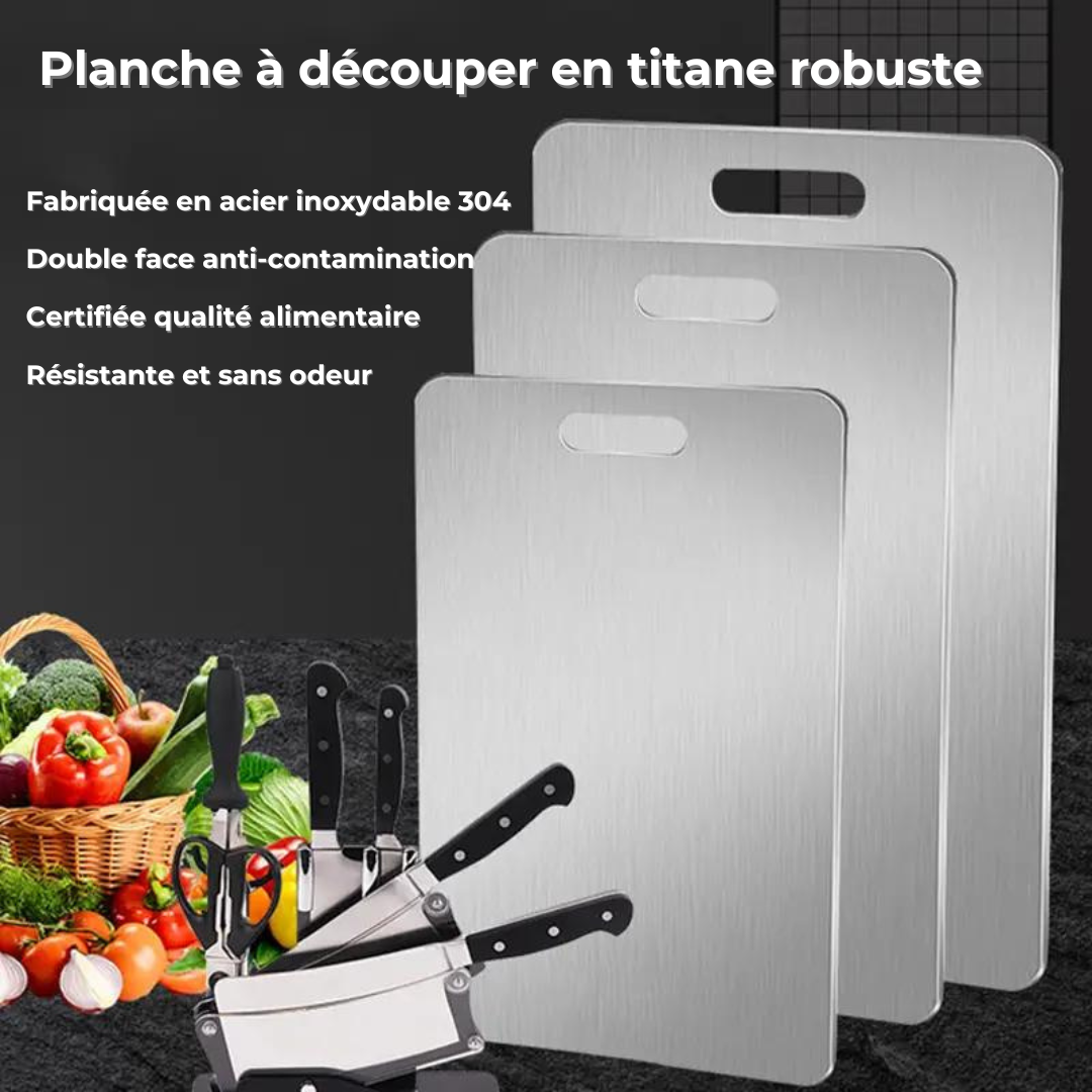 Titanium Snijplank - Voor een Gezonde en Veilige Keuken