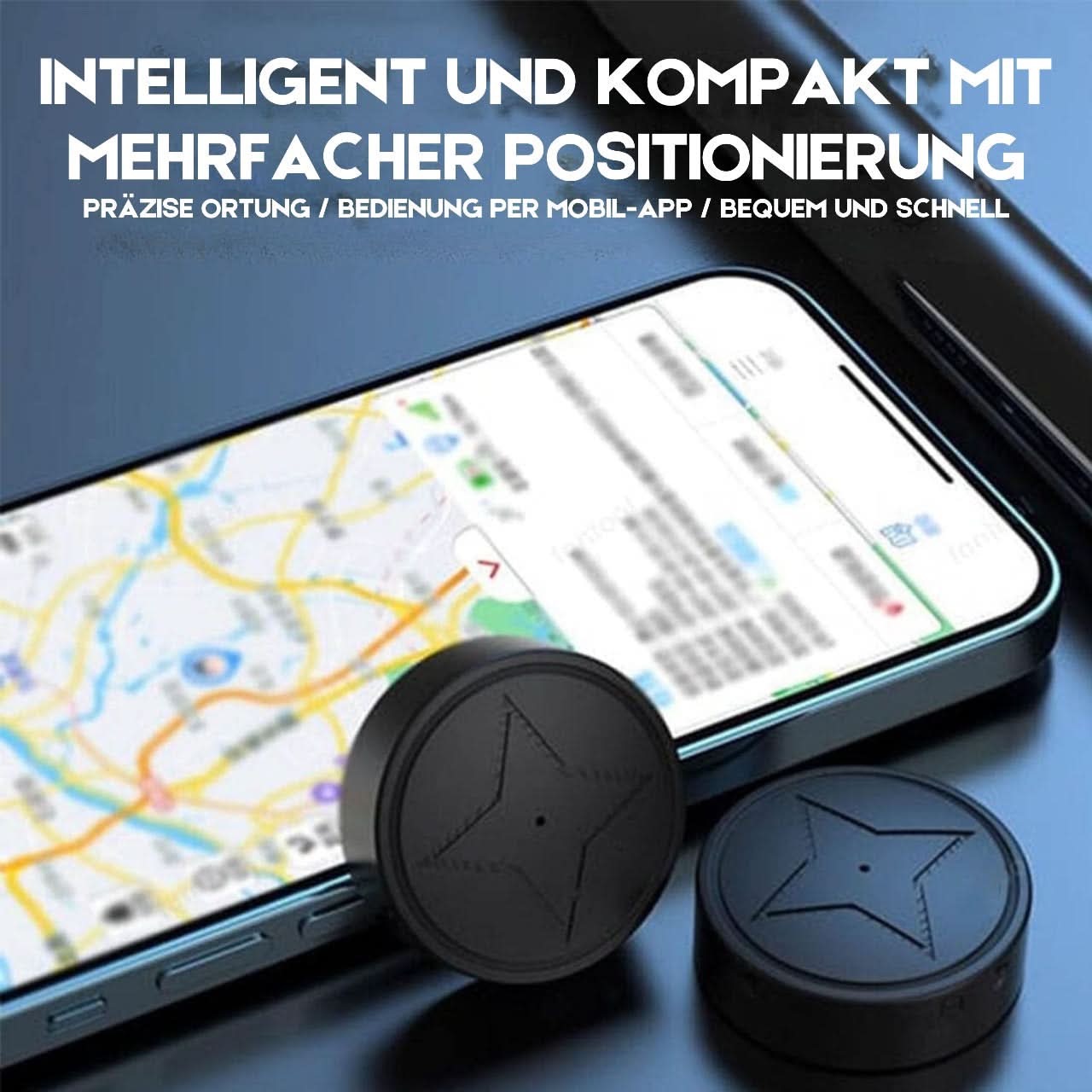 TRACKNEX – Compacte GPS-locator met magnetische bevestiging