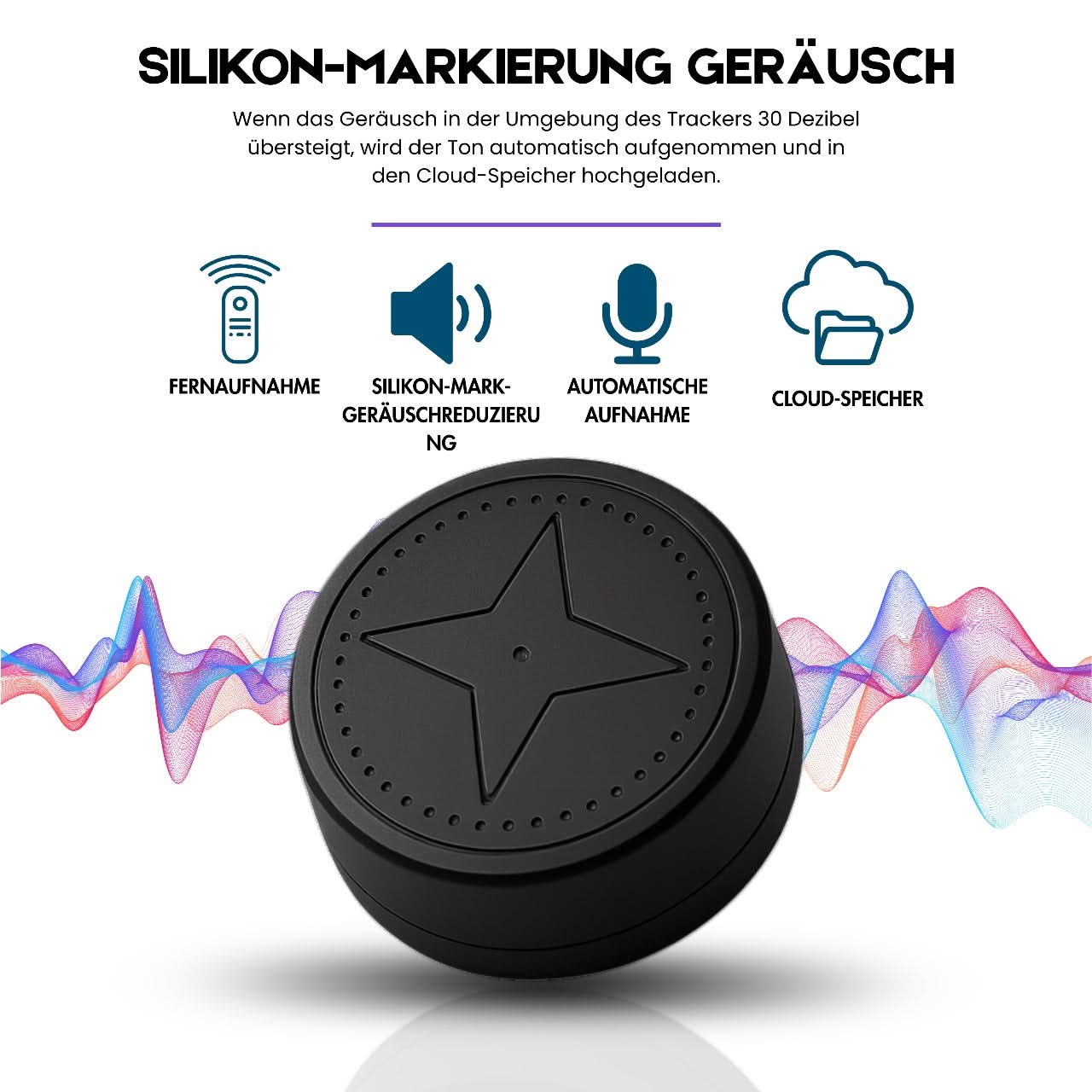 TRACKNEX – Compacte GPS-locator met magnetische bevestiging
