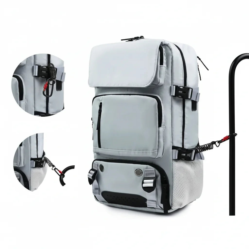 TRAVELMAX Pack - Grote waterdichte reistas met USB-poort