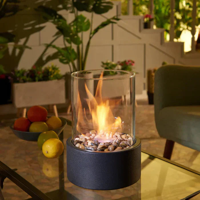 Trendy & Draagbare Tafel Vuur Lantaarn - GlowLuxe