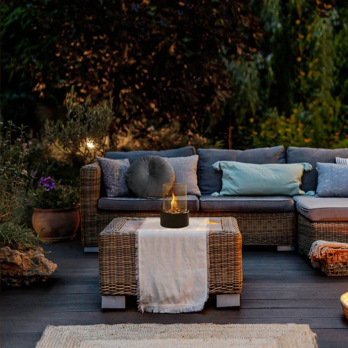 Trendy & Draagbare Tafel Vuur Lantaarn - GlowLuxe