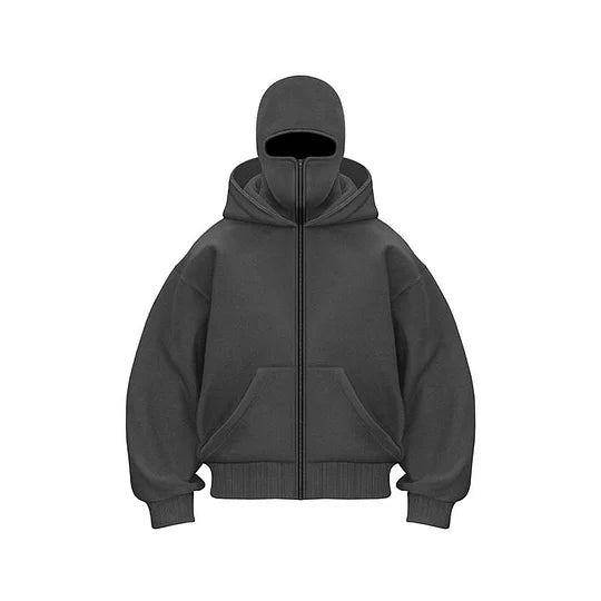 Trendy dubbellaagse hoodie