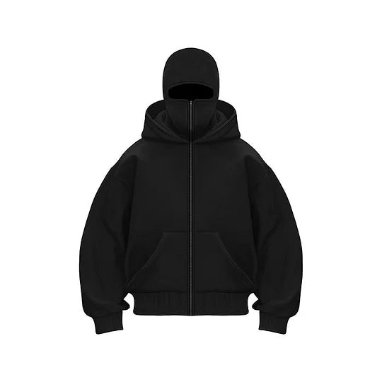 Trendy dubbellaagse hoodie