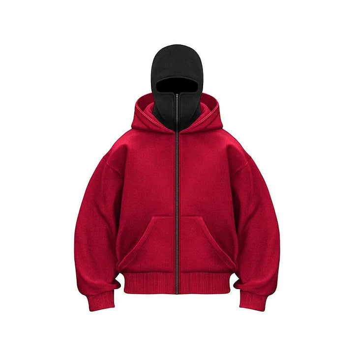 Trendy dubbellaagse hoodie