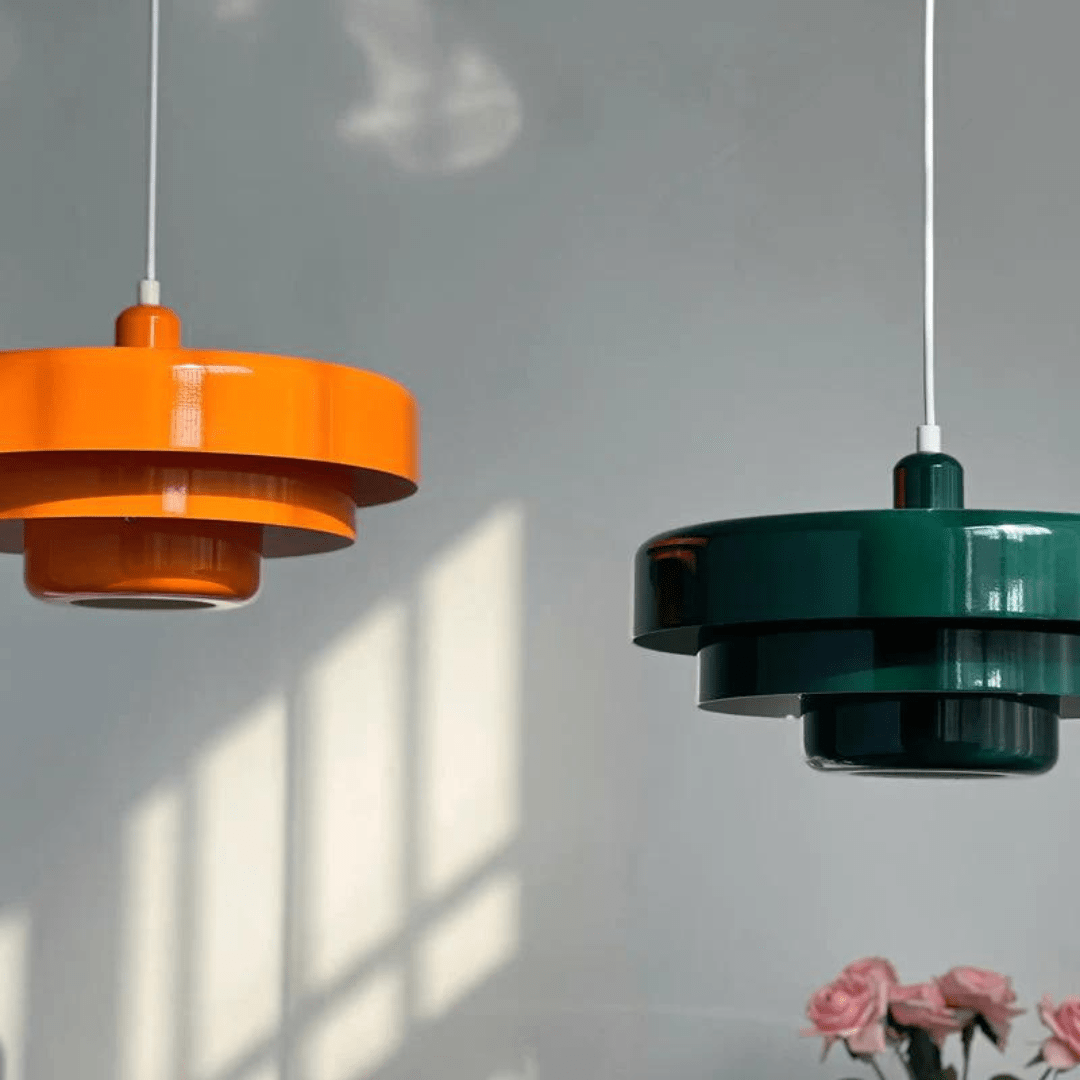 TRILORA – Elegante hanglamp met drie niveaus in macaronkleuren