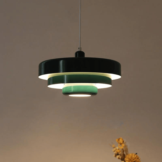 TRILORA – Elegante hanglamp met drie niveaus in macaronkleuren