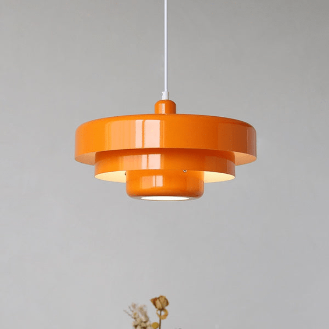 TRILORA – Elegante hanglamp met drie niveaus in macaronkleuren