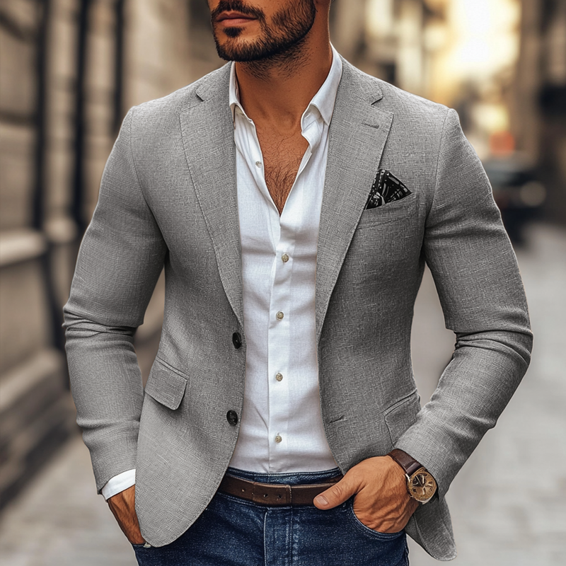 Twee Knopen Casual Blazer