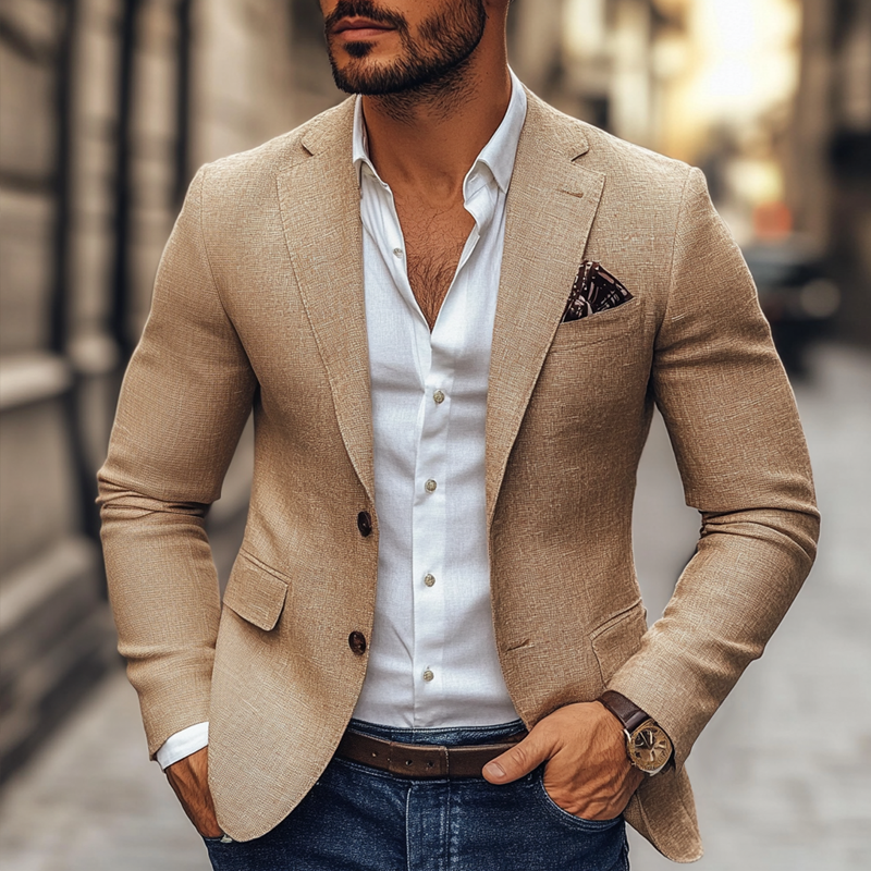 Twee Knopen Casual Blazer