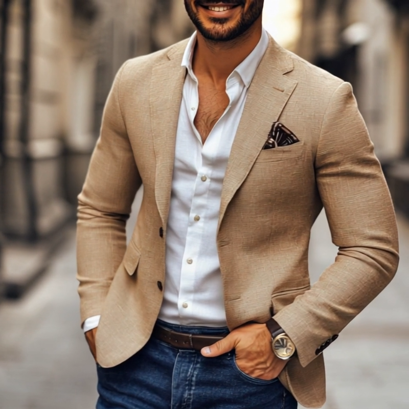 Twee Knopen Casual Blazer