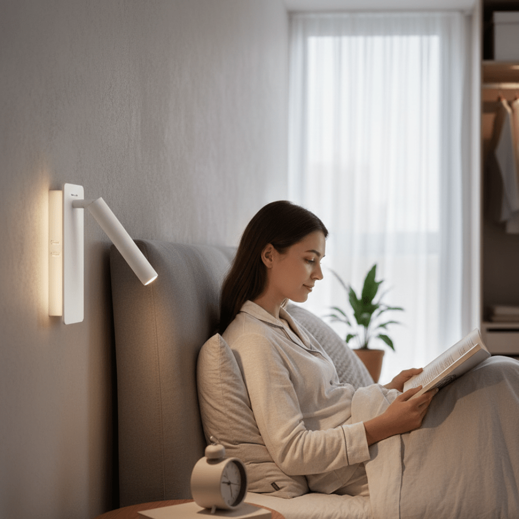 TWIRLLITE – Rotatable LED Lamp voor Flexibel Instelbare Bedverlichting