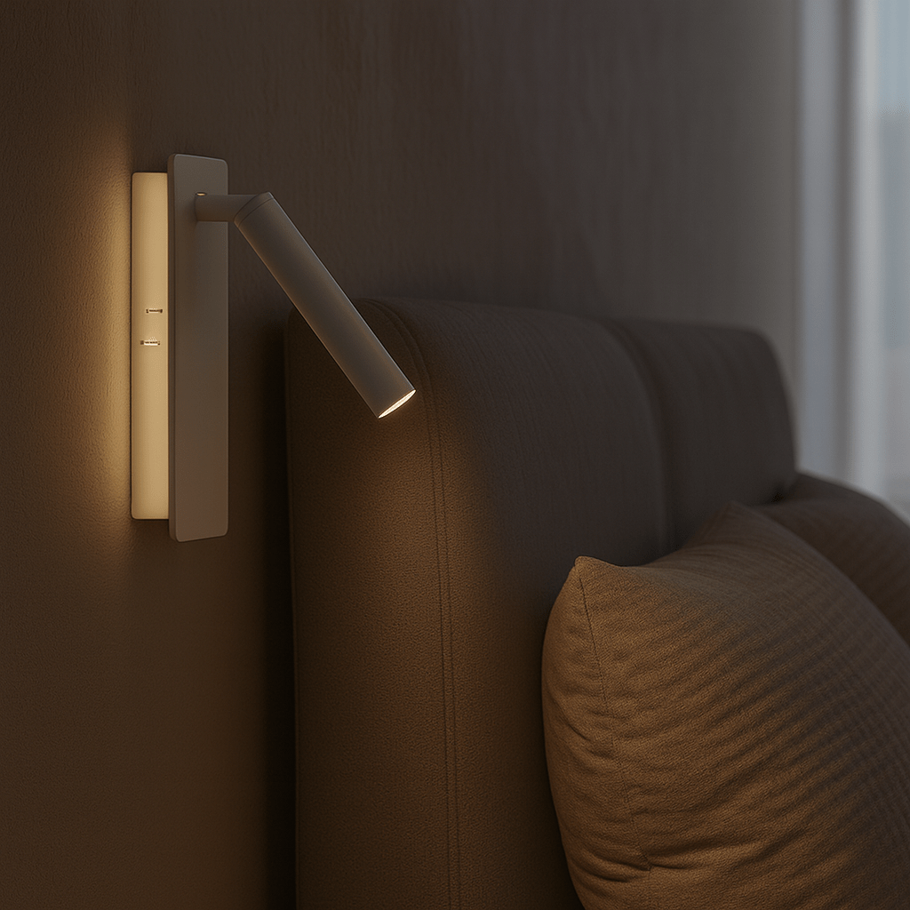 TWIRLLITE – Rotatable LED Lamp voor Flexibel Instelbare Bedverlichting