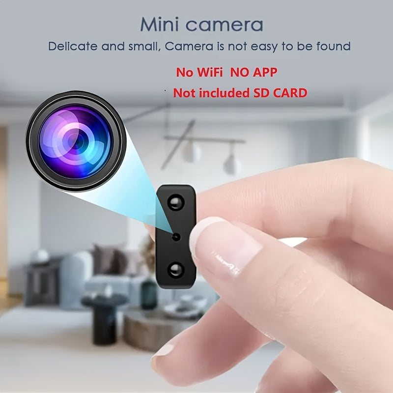 Ultra-Compact Mini Camera - Full HD | Nachtzicht & Bewegingsdetectie