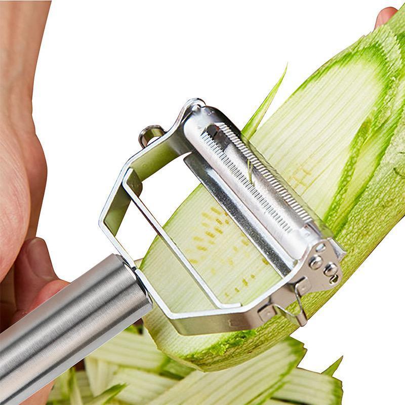 Ultra-scherpe RVS Multifunctionele Groenteschiller & Julienne Snijder