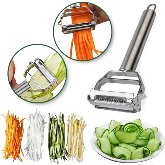 Ultra-scherpe RVS Multifunctionele Groenteschiller & Julienne Snijder