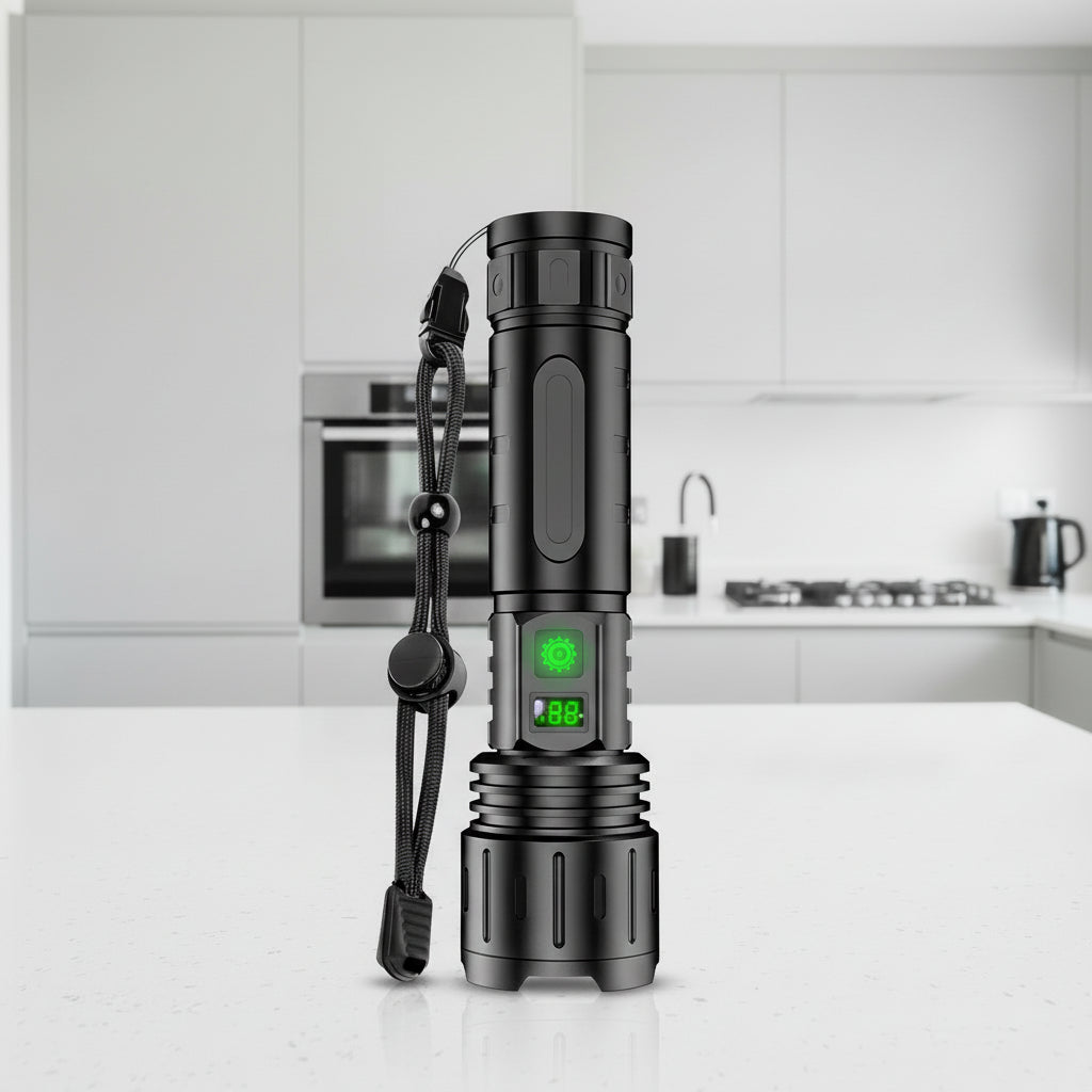 ULTRABEAM - LED Zaklamp voor Dagelijks Gebruik en Buitensportactiviteiten