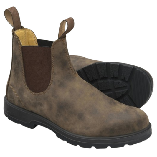 Unisex chelsea boots in winterdesign met antislipzool