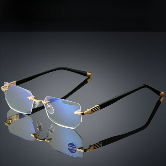 Unisex multifocale anti-blauwlichtleesbril voor helder zicht