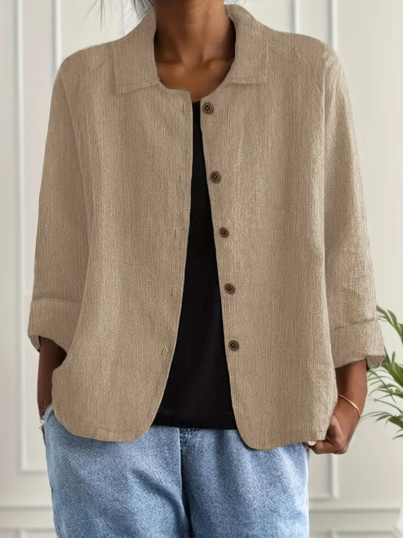 Veelzijdig en lichtgewicht blousevest voor dames