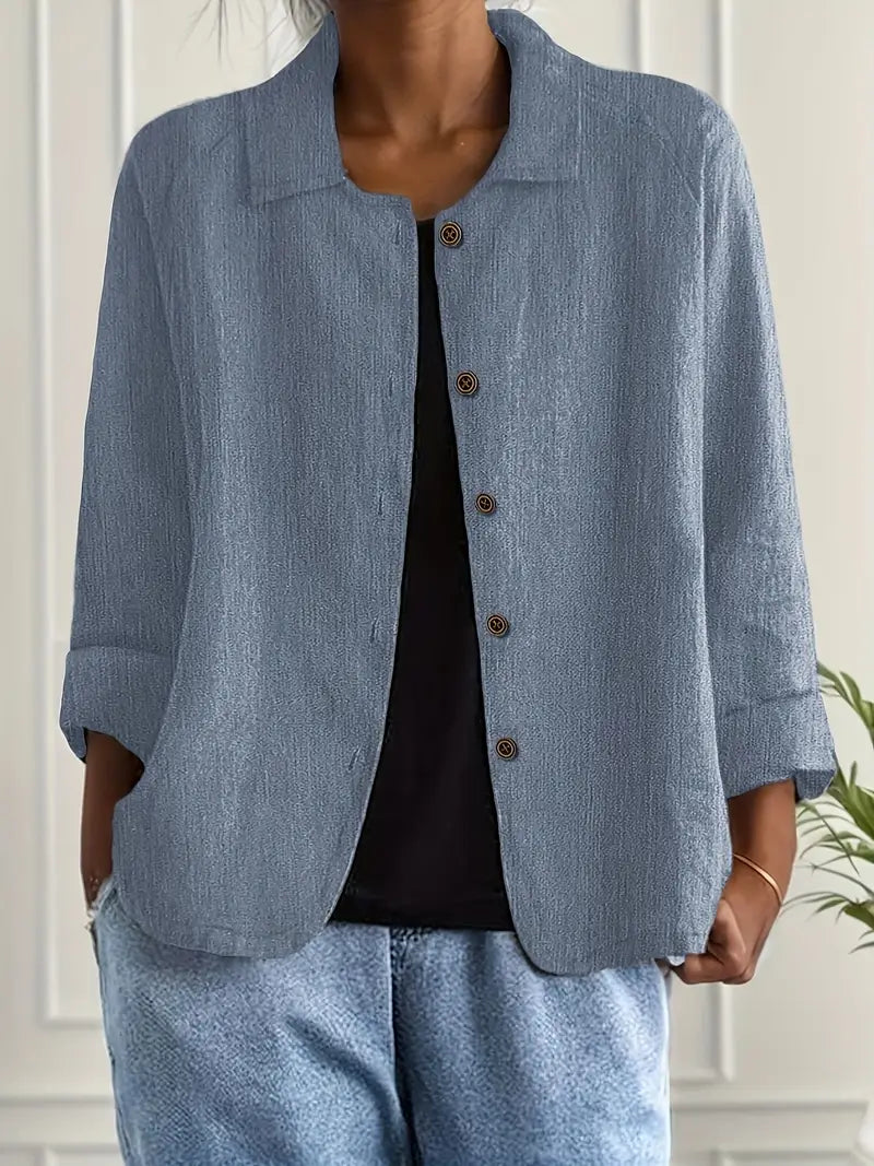 Veelzijdig en lichtgewicht blousevest voor dames