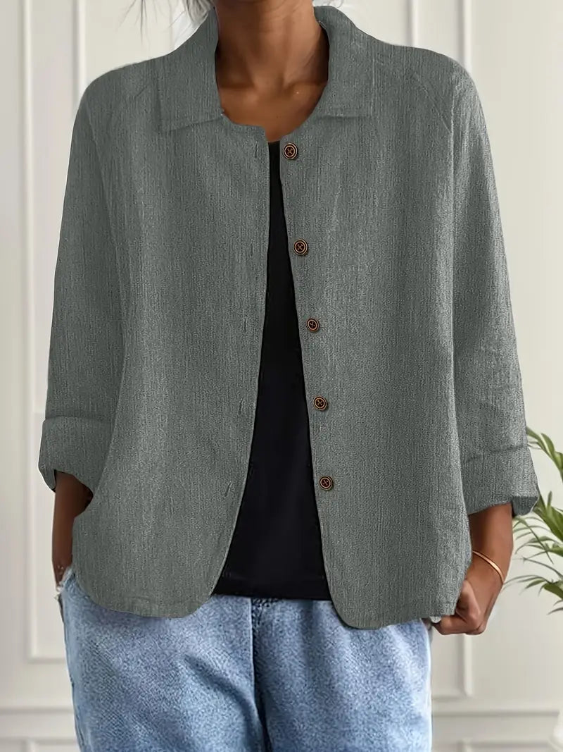 Veelzijdig en lichtgewicht blousevest voor dames