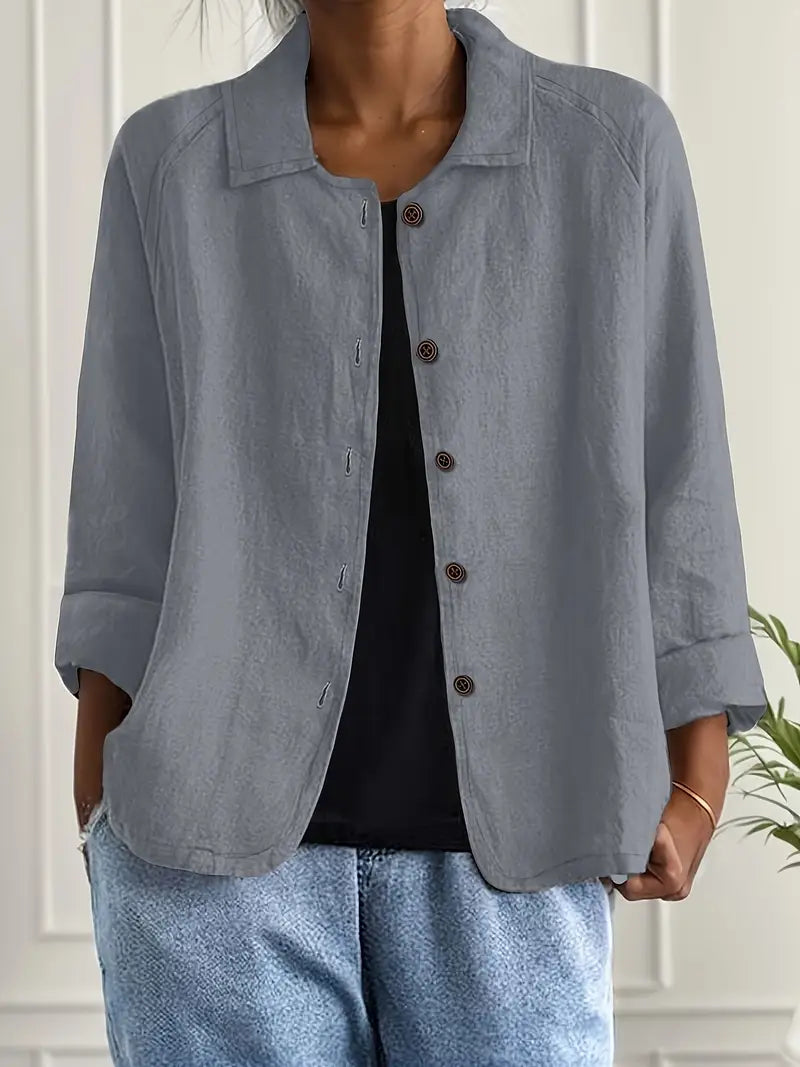 Veelzijdig en lichtgewicht blousevest voor dames