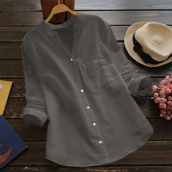 Vera - Casual, Losse Katoenen Blouse