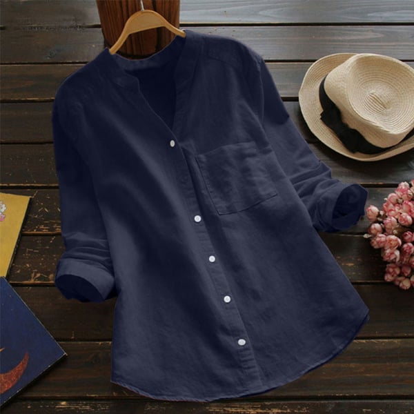 Vera - Casual, Losse Katoenen Blouse