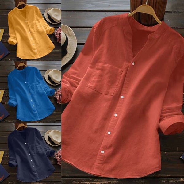 Vera - Casual, Losse Katoenen Blouse
