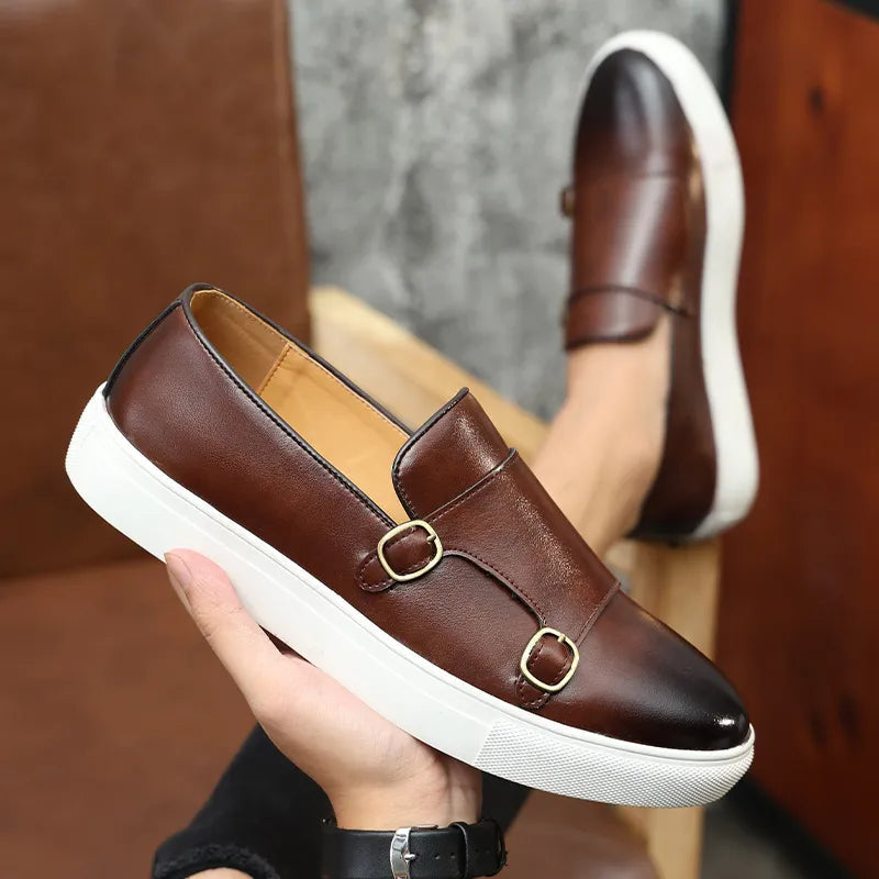 Verfijnde Instap Schoenen met Gesp