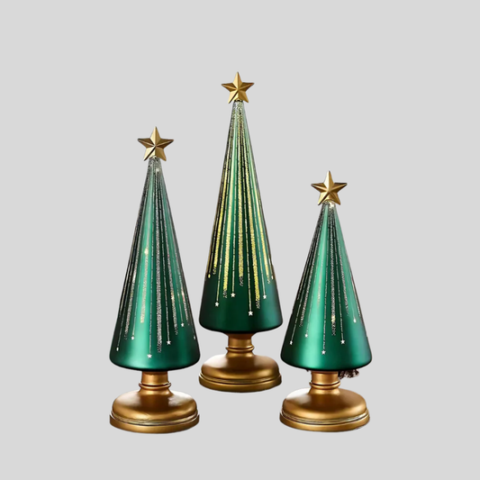 Verlichte kerstboomdecoratie voor heren