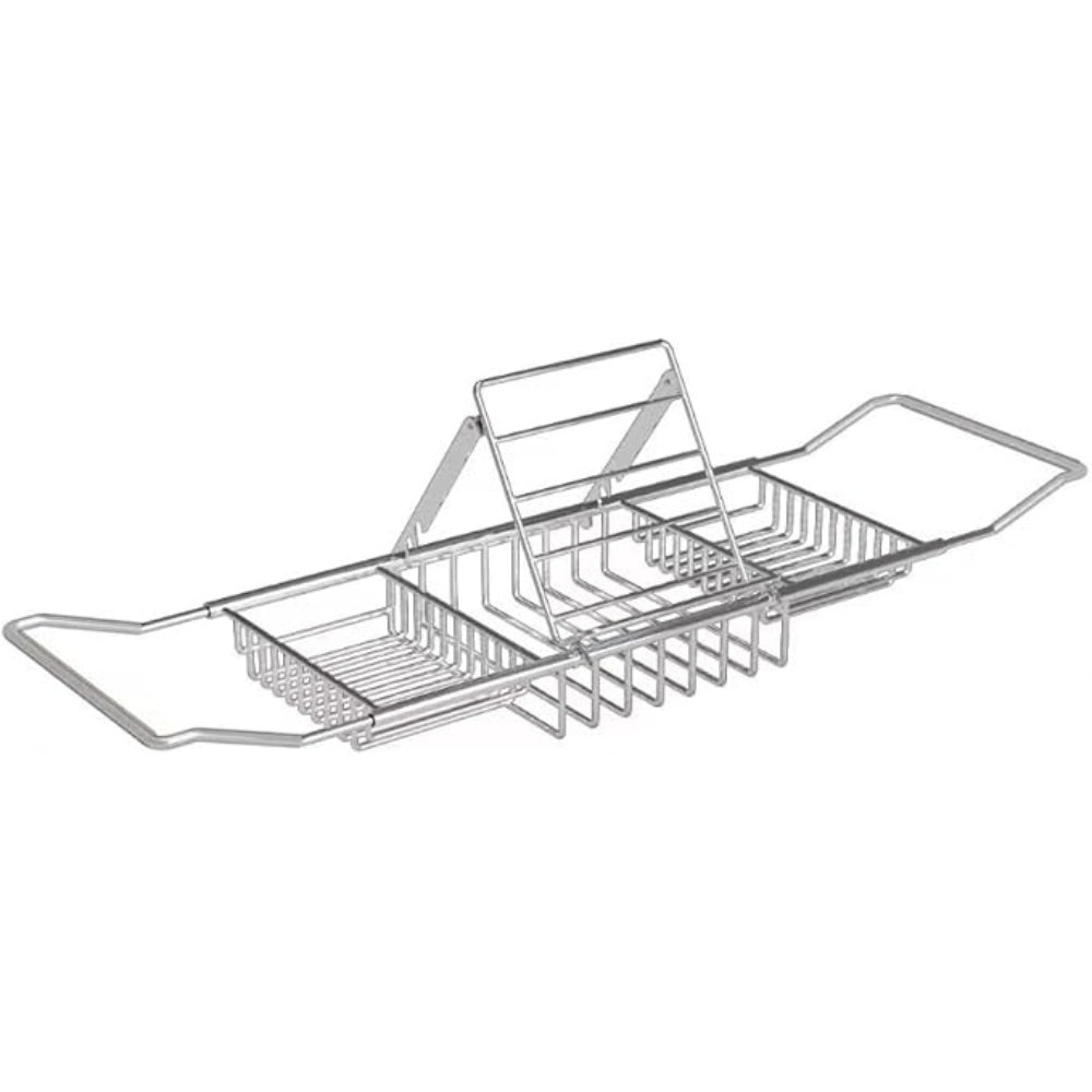 Verstelbare RVS Badkuip Caddy Tray