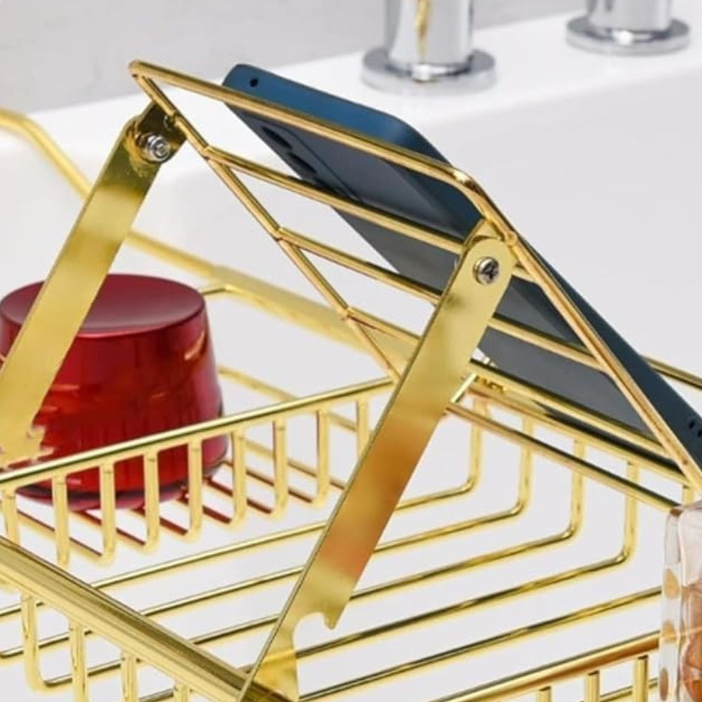 Verstelbare RVS Badkuip Caddy Tray