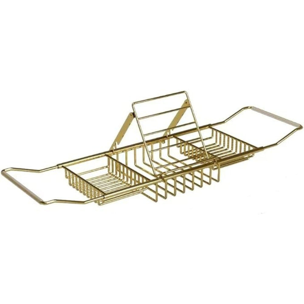 Verstelbare RVS Badkuip Caddy Tray